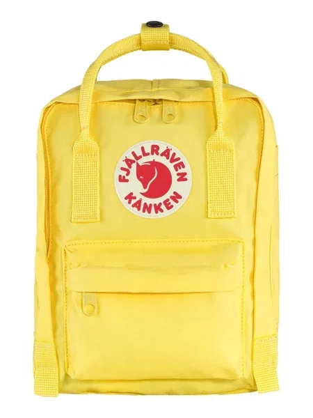 Plecak Fjällräven Kanken Mini 7L w kolorze limonkowym żółty