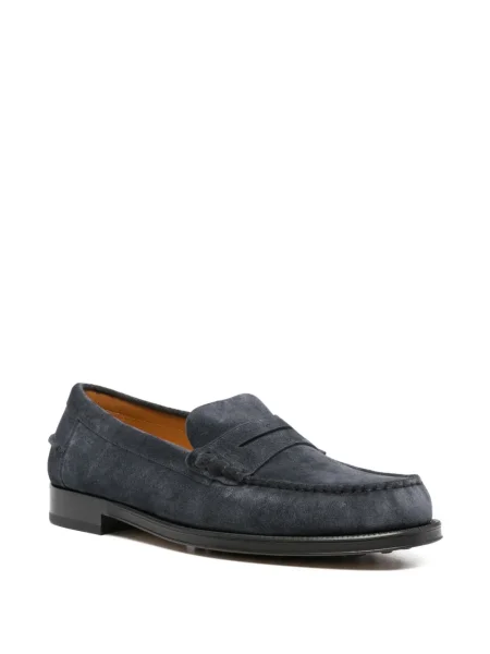 Pantofi loafer Tod's din piele albastru