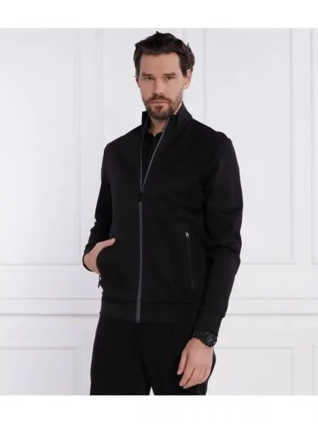 BOSS GREEN Hanorac Skaz Mirror negru