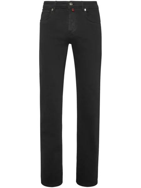 Straight fit džíny Billionaire s nízkým pasem černé