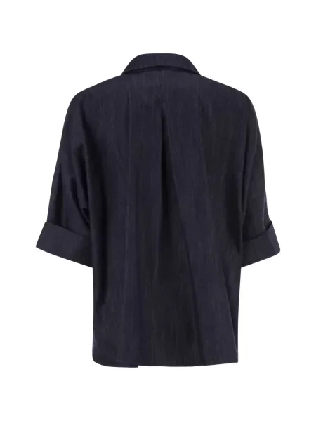 Scurt cămașă de blugi 's Max Mara albastru