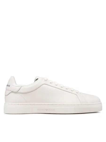 Sneakersy Emporio Armani białe