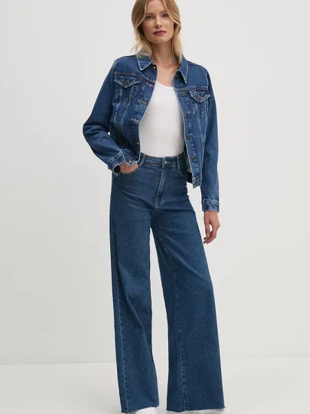Джинсова куртка Pepe Jeans REGULAR JACKET перехідна синій