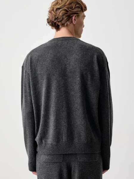 Zadig&Voltaire sweter wełniany MARKO szary