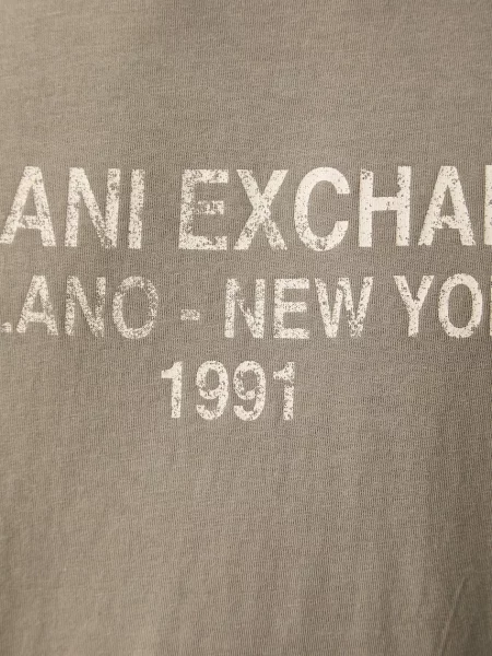 Armani Exchange férfi póló bézs
