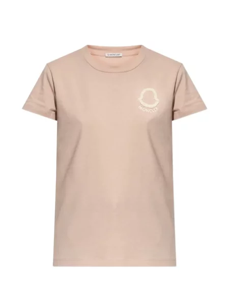 Tricou Moncler cu aplicații roz
