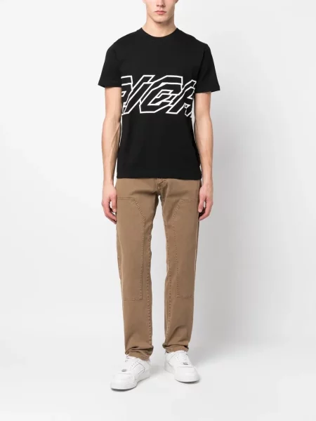 Tricou John Richmond cu imagine negru