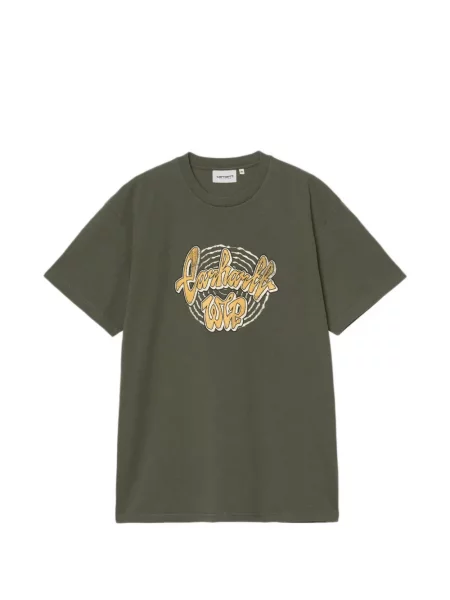 Tricou Carhartt Wip cu imagine verde