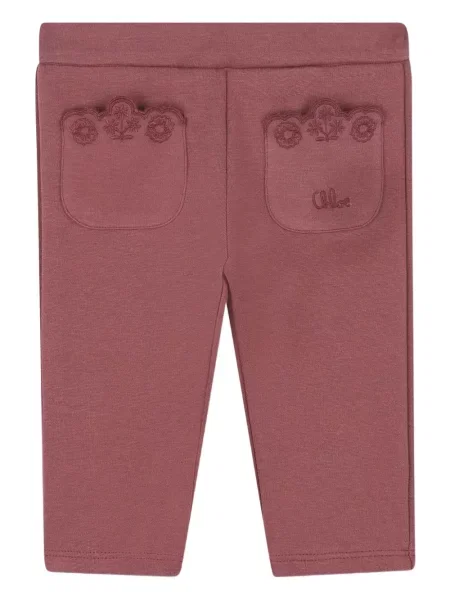 Legginsy dziecięce Chloe różowe