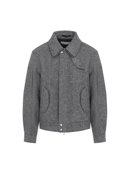 Kurtka Dries Van Noten szara