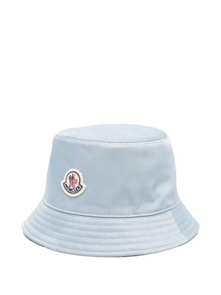 Pălărie Moncler cu autograf albastru