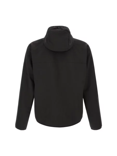 Kurtka treningowa o kroju regular fit z kapturem model LW_COMMUTERPRO' Boss Green czarna
