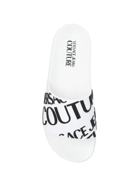 Šľapky Versace Jeans Couture biela