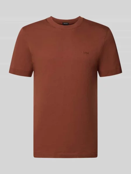 T-shirt z okrągłym dekoltem Boss