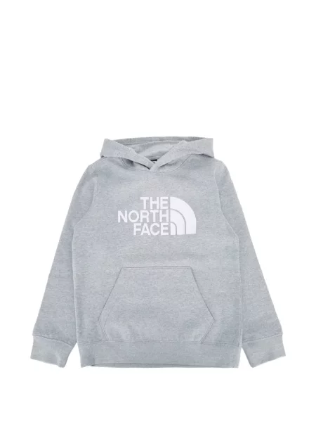Bluza z kapturem dziecięca The North Face szara