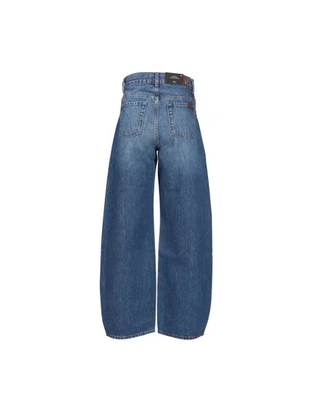 Jeansy 7 For All Mankind niebieskie
