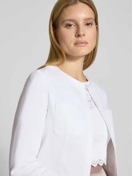 Kurtka cropped z na piersi Swing