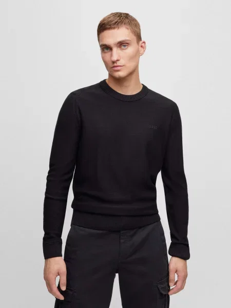 Лонгслив Boss черный