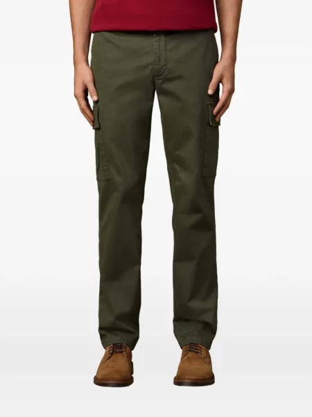 Pantaloni cargo Hackett London din țesătură twill verde