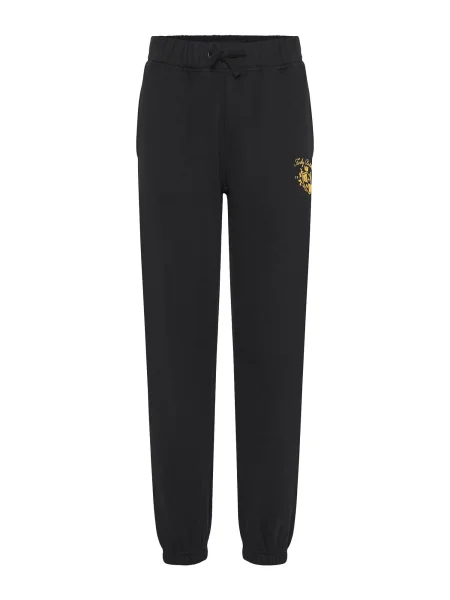 Funky Buddha Pantaloni galben auriu negru