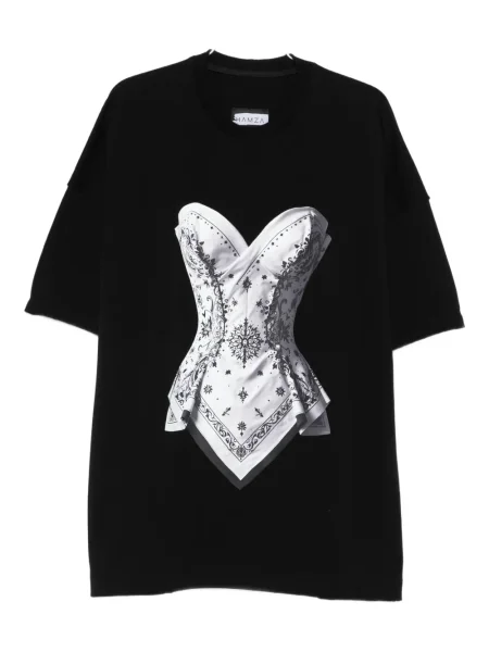 Tricou Hamza cu imagine negru