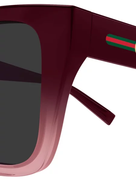 Ochelari de soare Gucci Eyewear cu dungi roșu