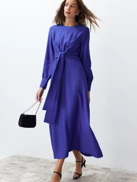 Rochie Trendyol cu legături albastru