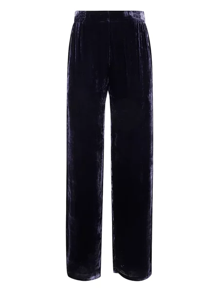 Pantaloni Bianco Levrin de catifea violet