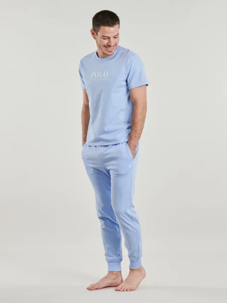 Pijamale Polo Ralph Lauren albastru