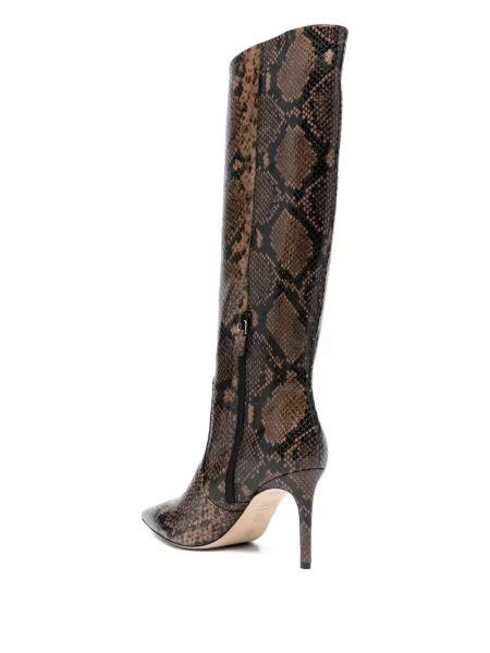 Botine Stuart Weitzman din piele maro