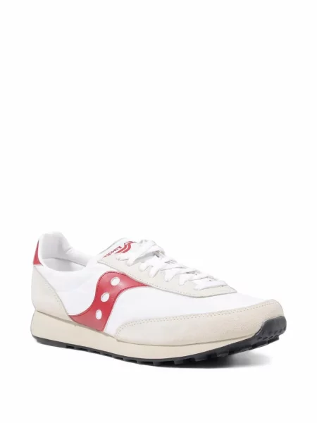 Sneakerși Saucony cu autograf alb