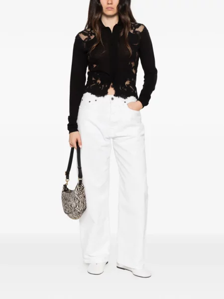 Cardigan Ermanno Scervino de lână negru