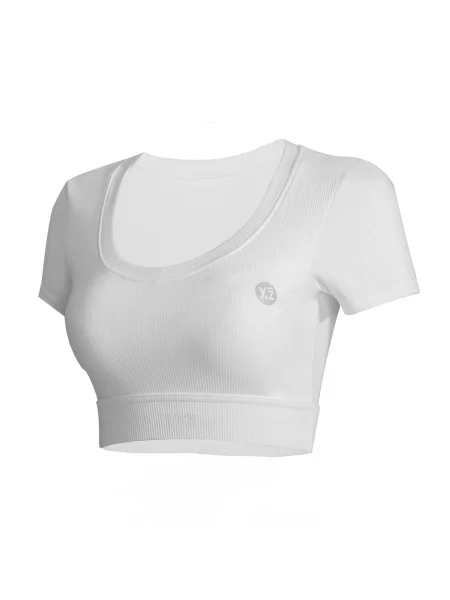 YEAZ Sport top gri alb