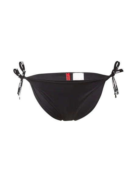 HUGO Bikini hlačke PURE črna bela