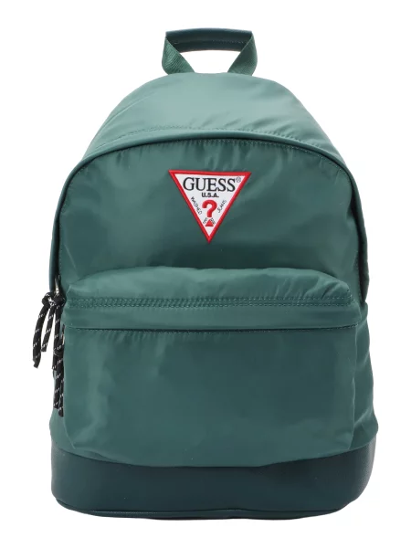 GUESS Rucsac jad / pin / roșu / alb verde