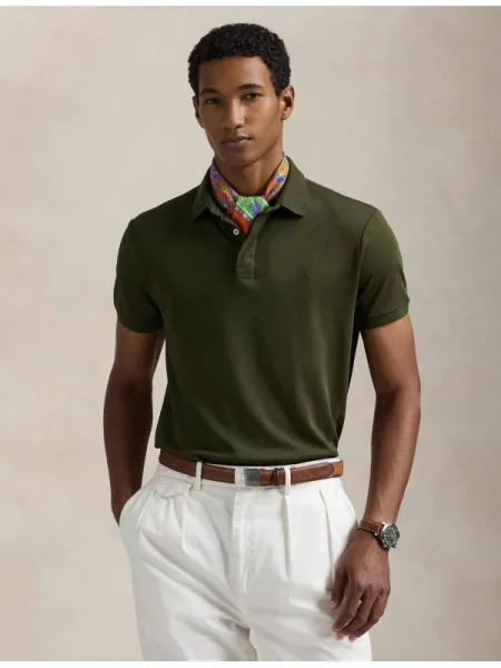 Tricou polo Polo Ralph Lauren verde