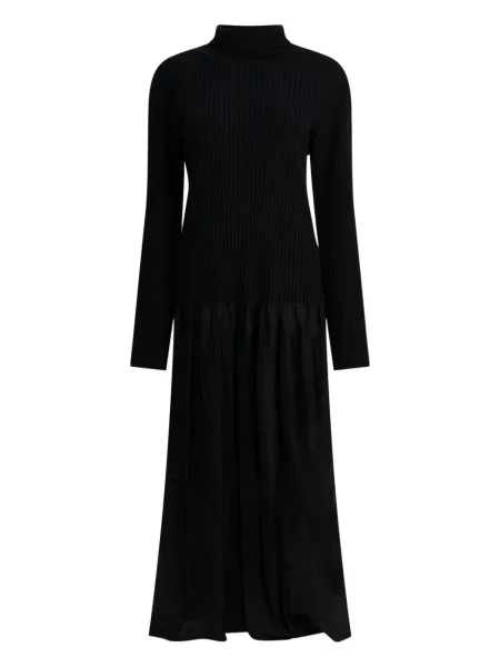 Rochie maxi Max & Moi de costum negru