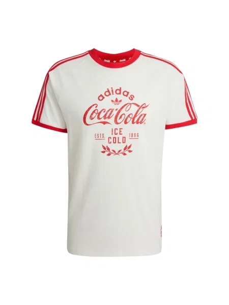 ADIDAS ORIGINALS Tricou Coca Cola Classic roșu alb