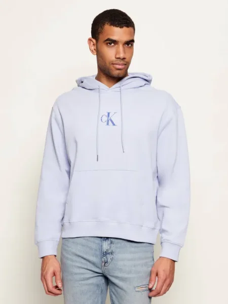 Calvin Klein Jeans Hanorac Terry | albastru