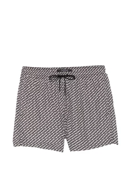 Kupaće gaće Tagliatore s printom crna