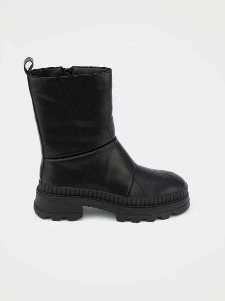 Кожаные ботинки Urban Trace черные