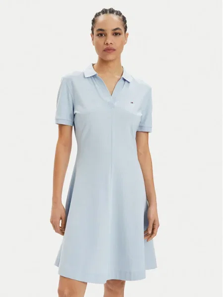 Tommy Hilfiger Rochie de vară celest albastru