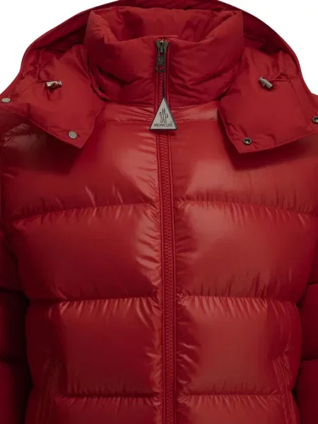 Matlasat geacă Moncler Maya roșu