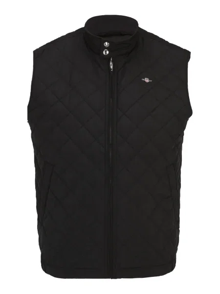 Gant vestă pentru bărbați negru