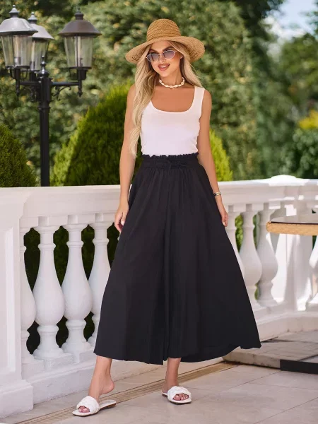 Кюлоти ISSA Plus комбінований верх чорний