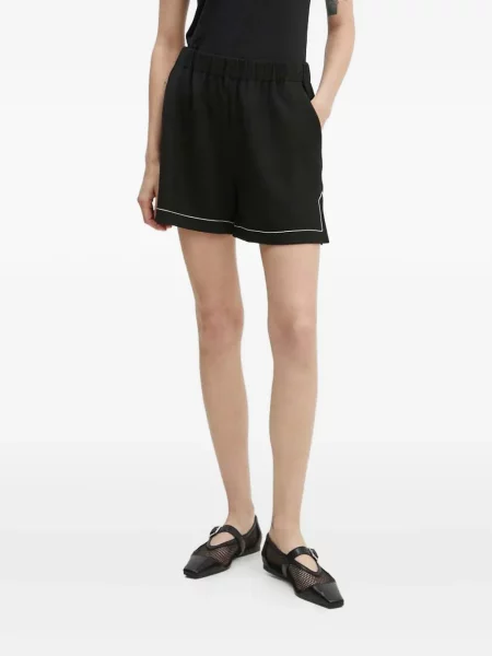Pantaloni scurți Theory negru