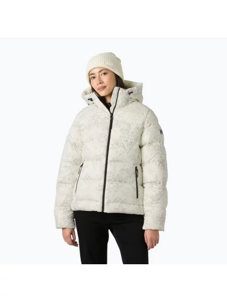 Geacă izolată pentru femei Helly Hansen Active Puffy cream new nordic aop