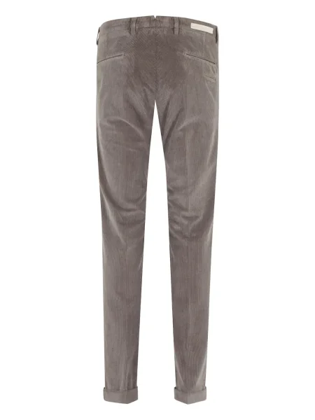 Pantaloni Briglia 1949 de catifea cord maro