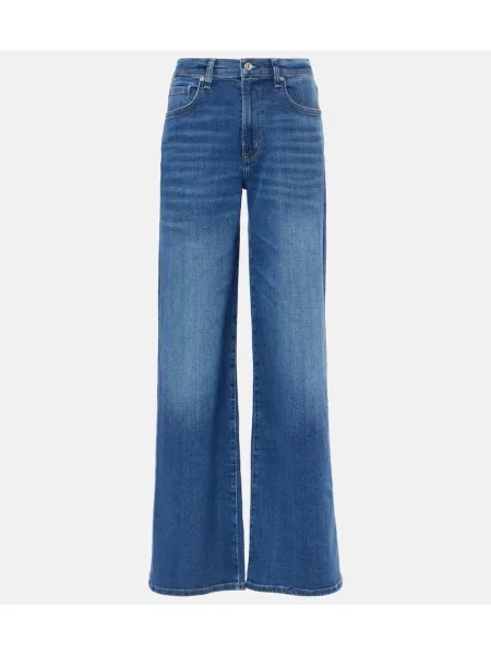 Szerokie jeansy Citizens Of Humanity niebieskie