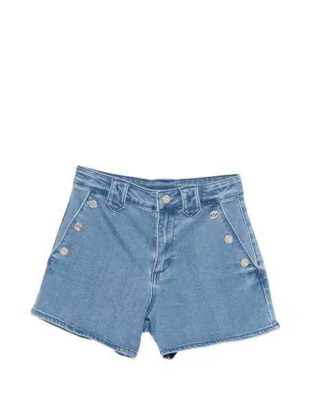 Szorty jeansowe dziecięce Twinset niebieskie